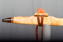 Yellow Cedar Burl Native American Flute, Minor, Mid A-4, #N25A (7)
